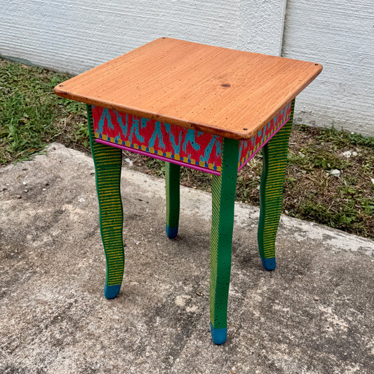 David Marsh 18” Square Side Table