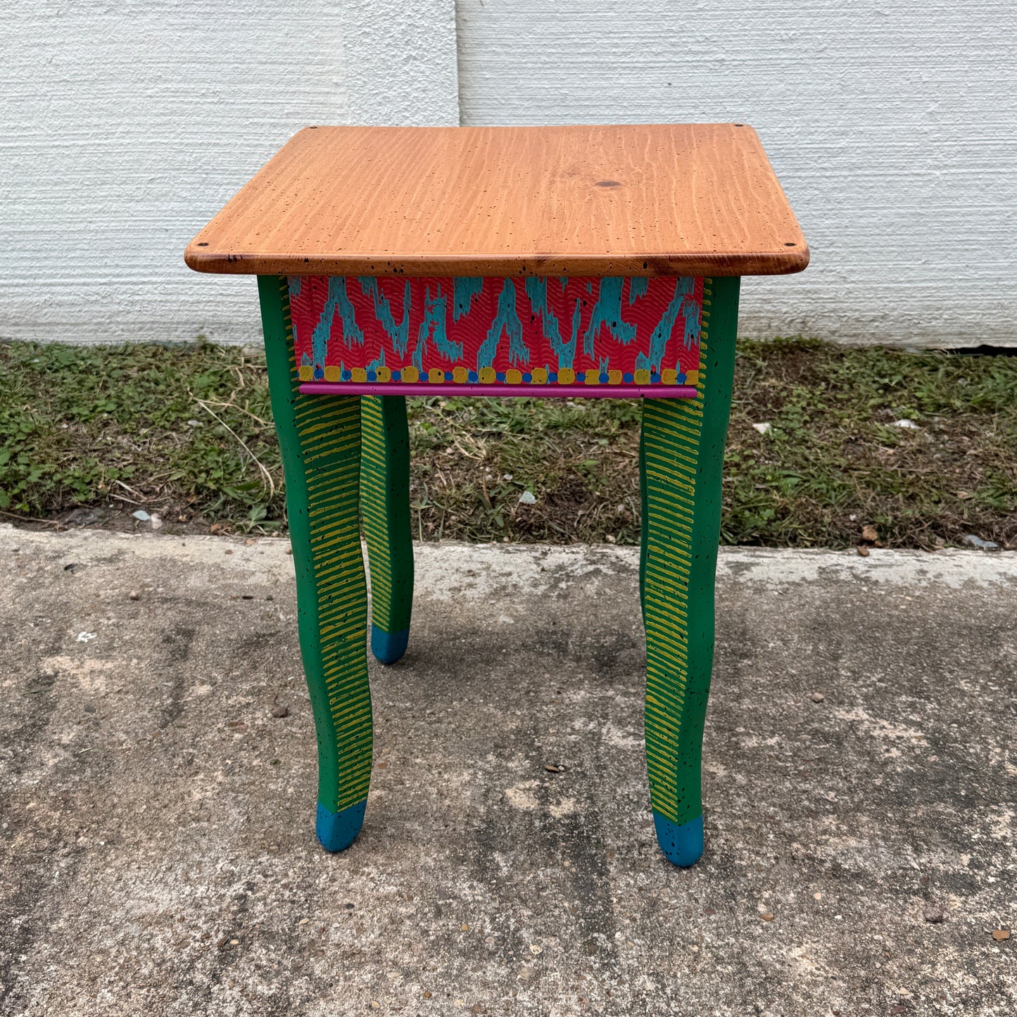 David Marsh 18” Square Side Table