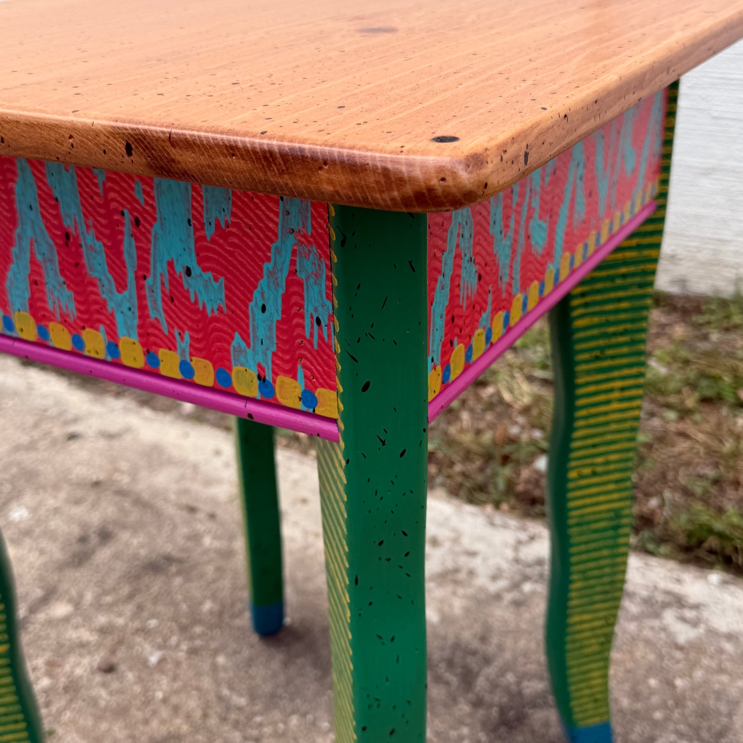 David Marsh 18” Square Side Table