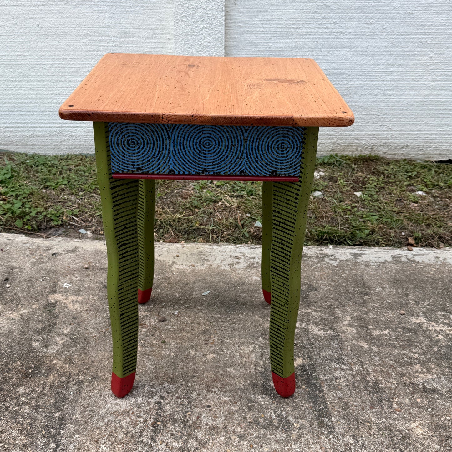 David Marsh 18” Square Side Table