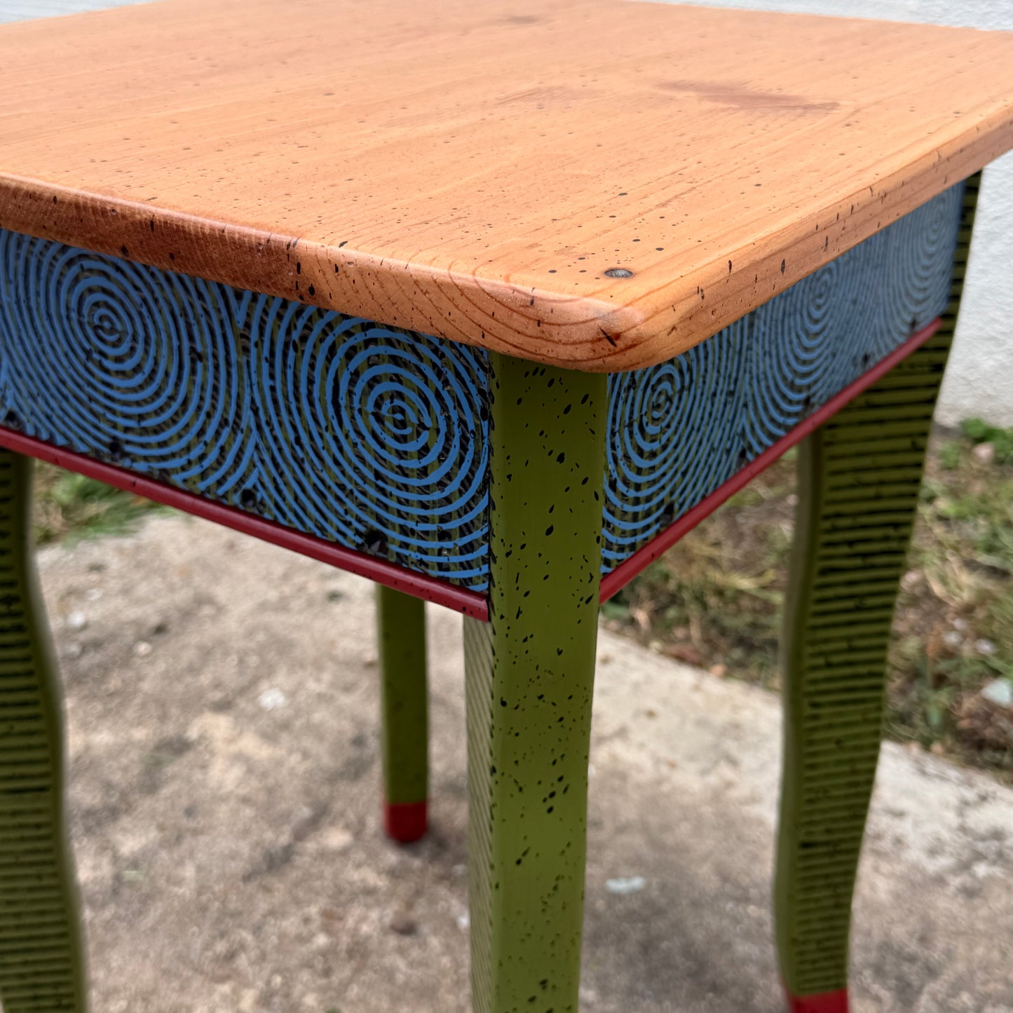 David Marsh 18” Square Side Table