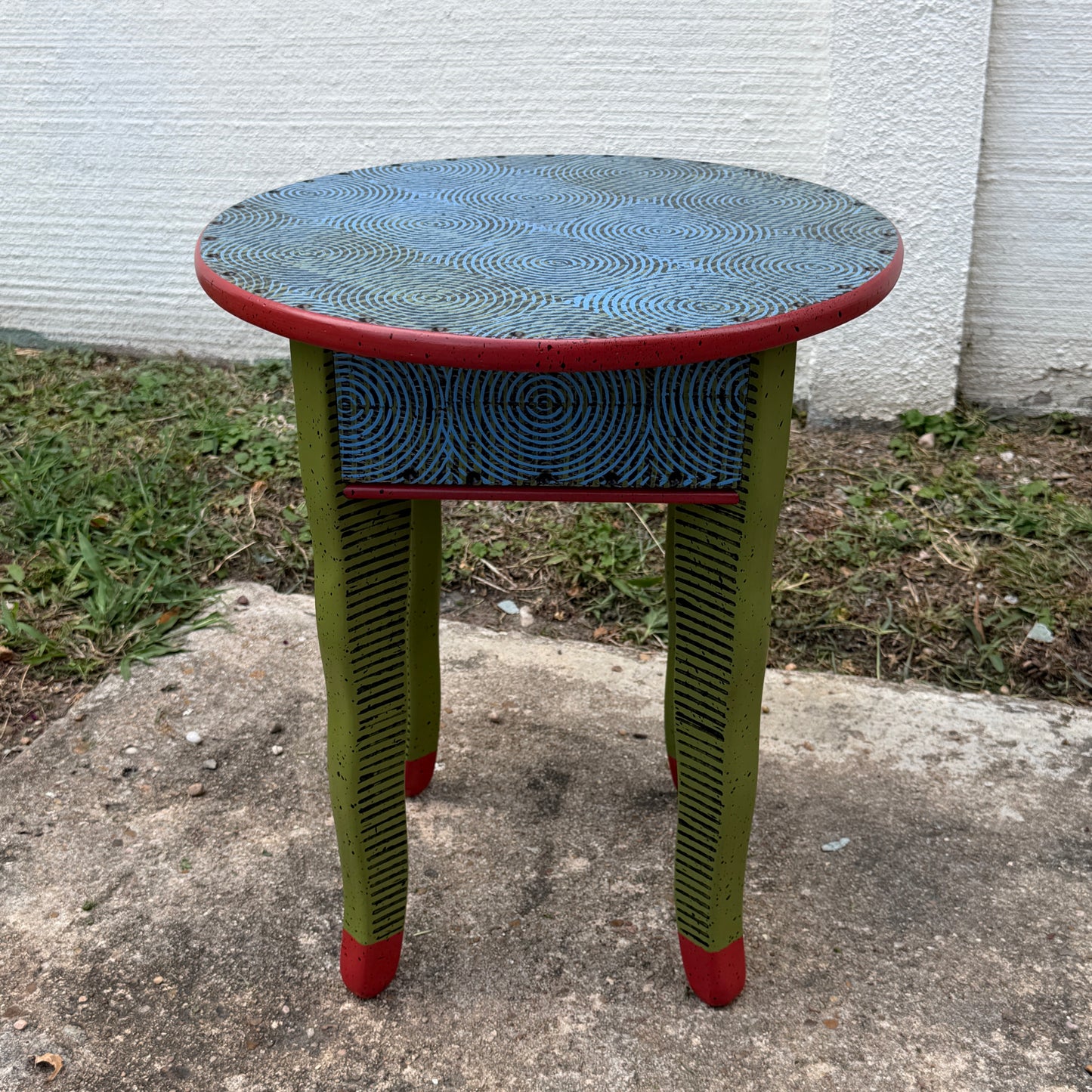 David Marsh 18" Round Side Table