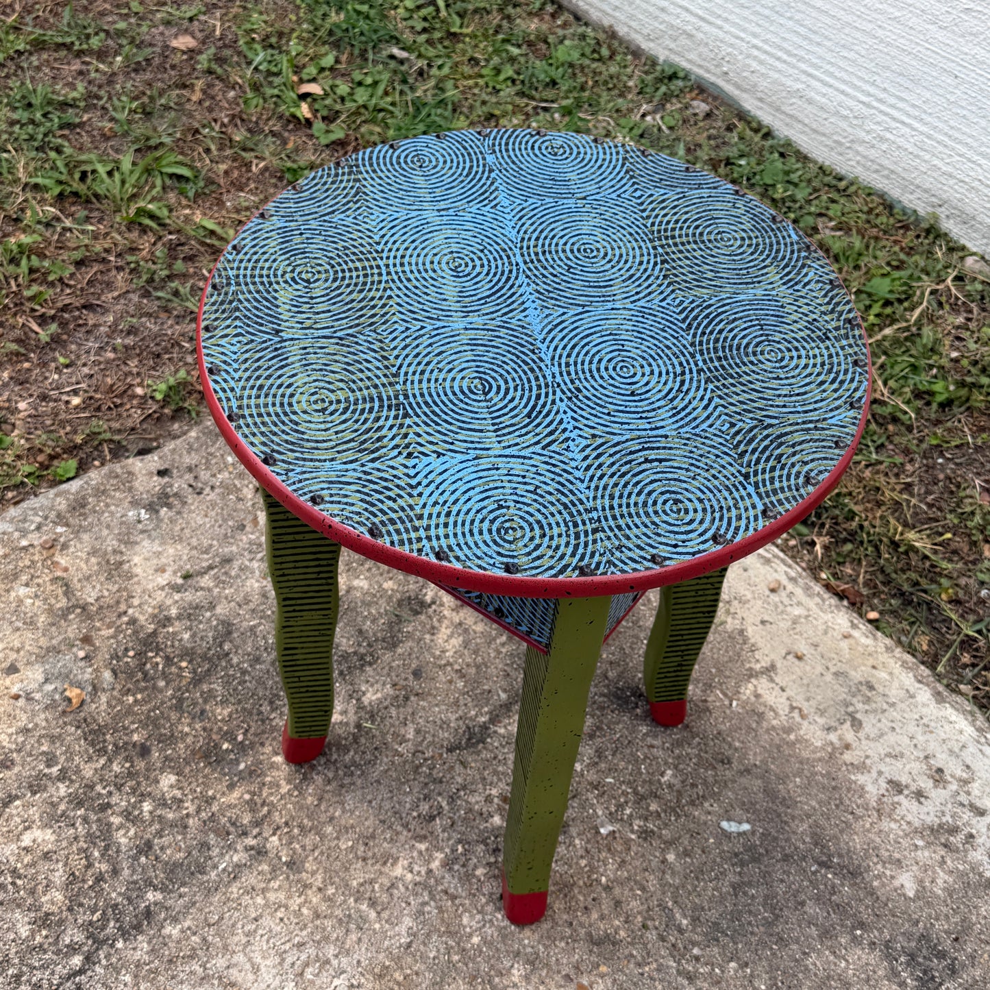 David Marsh 18" Round Side Table