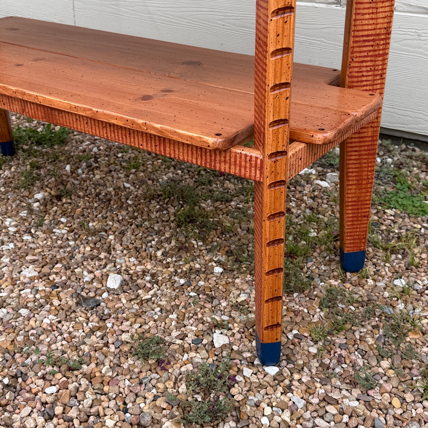 David Marsh 4' Console Table with Shelf