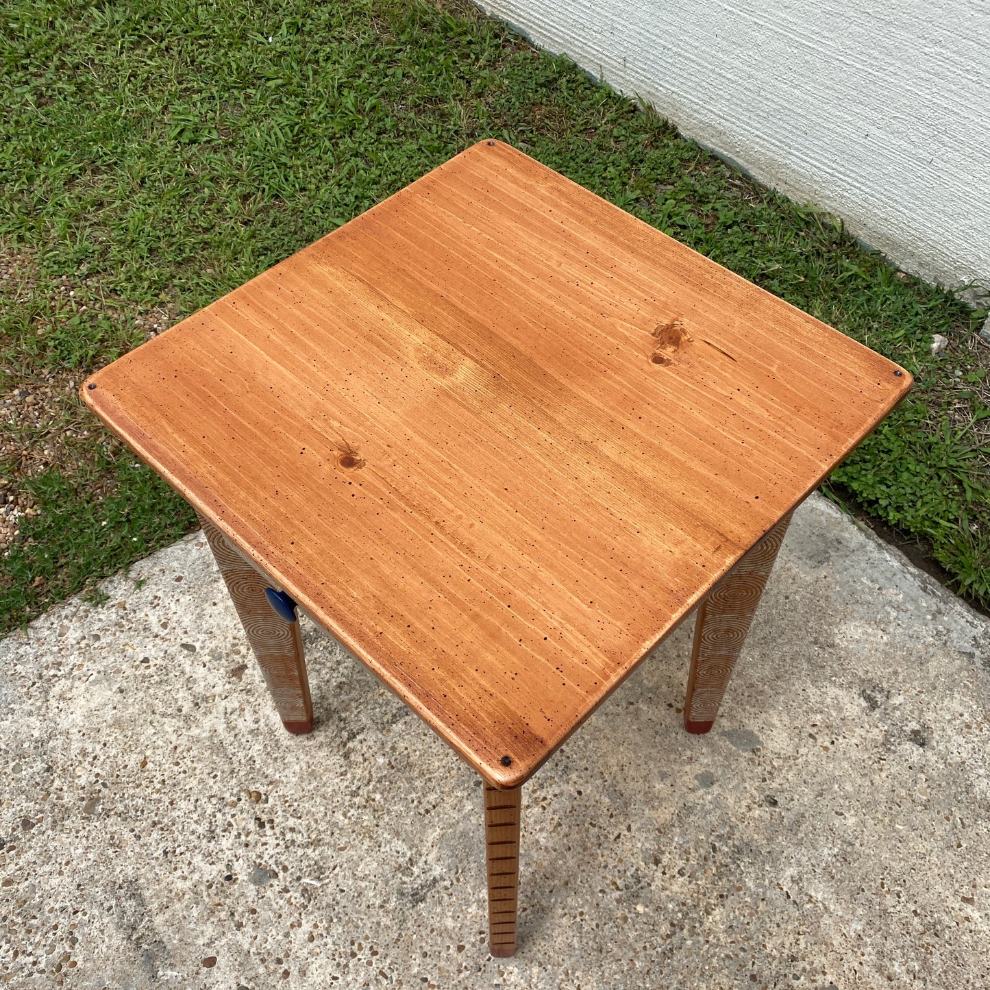 David Marsh 22” Side Table with Drawer