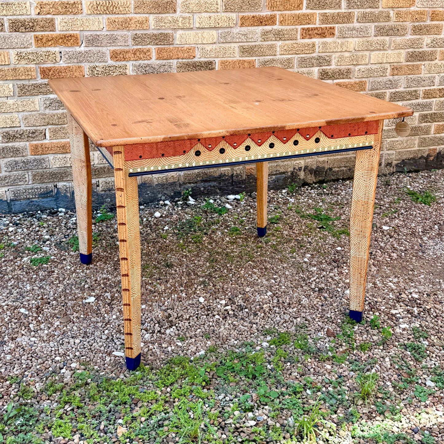 David Marsh 38" Square Game Table