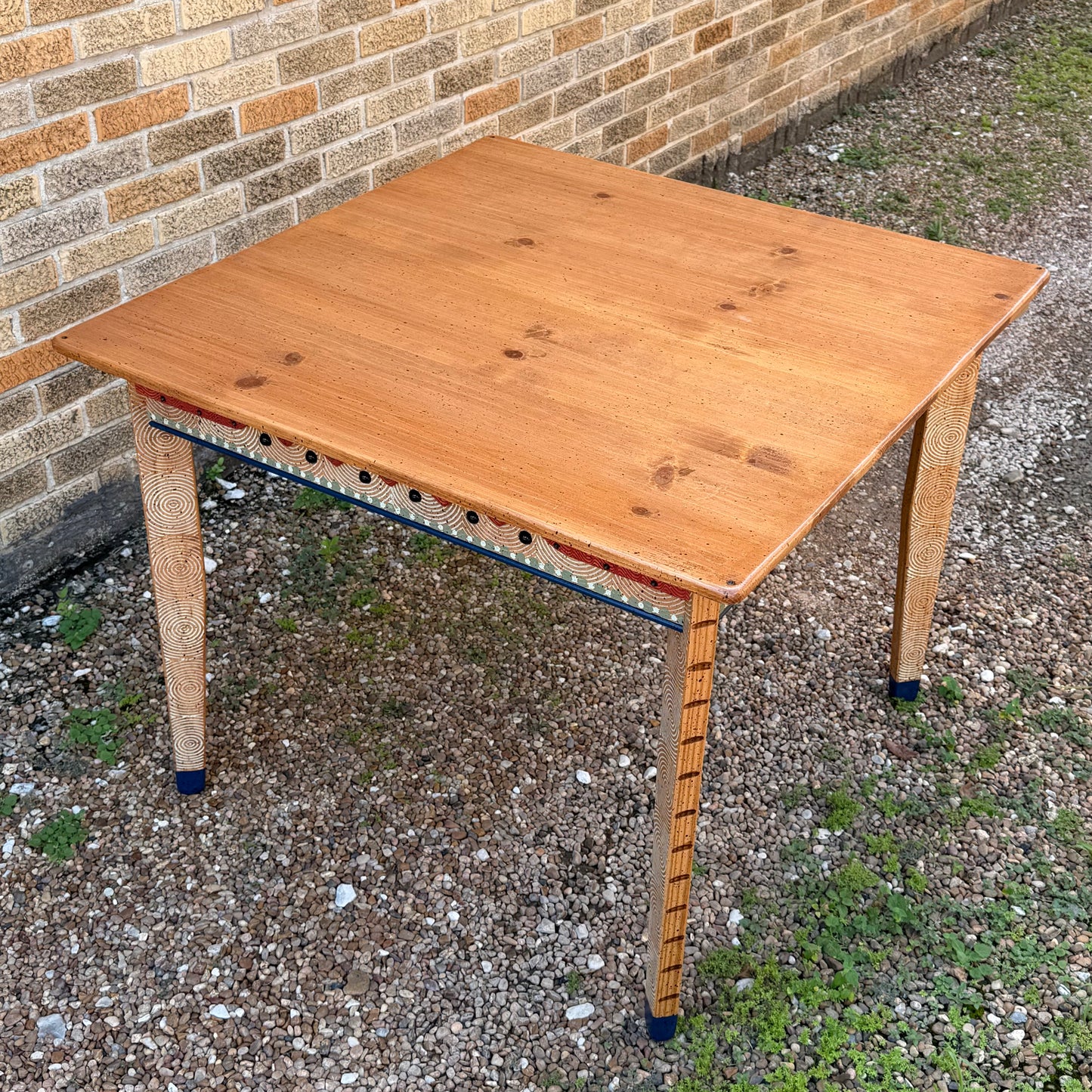 David Marsh 38" Square Game Table