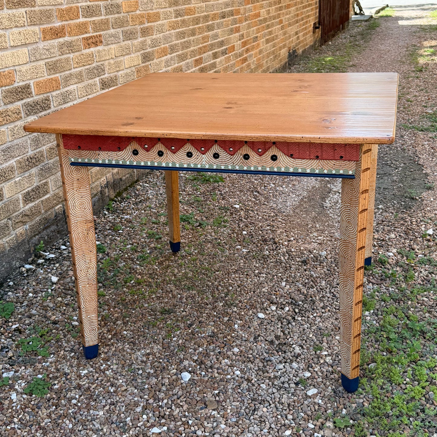 David Marsh 38" Square Game Table