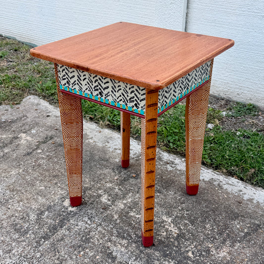 David Marsh 18” Square Side Table