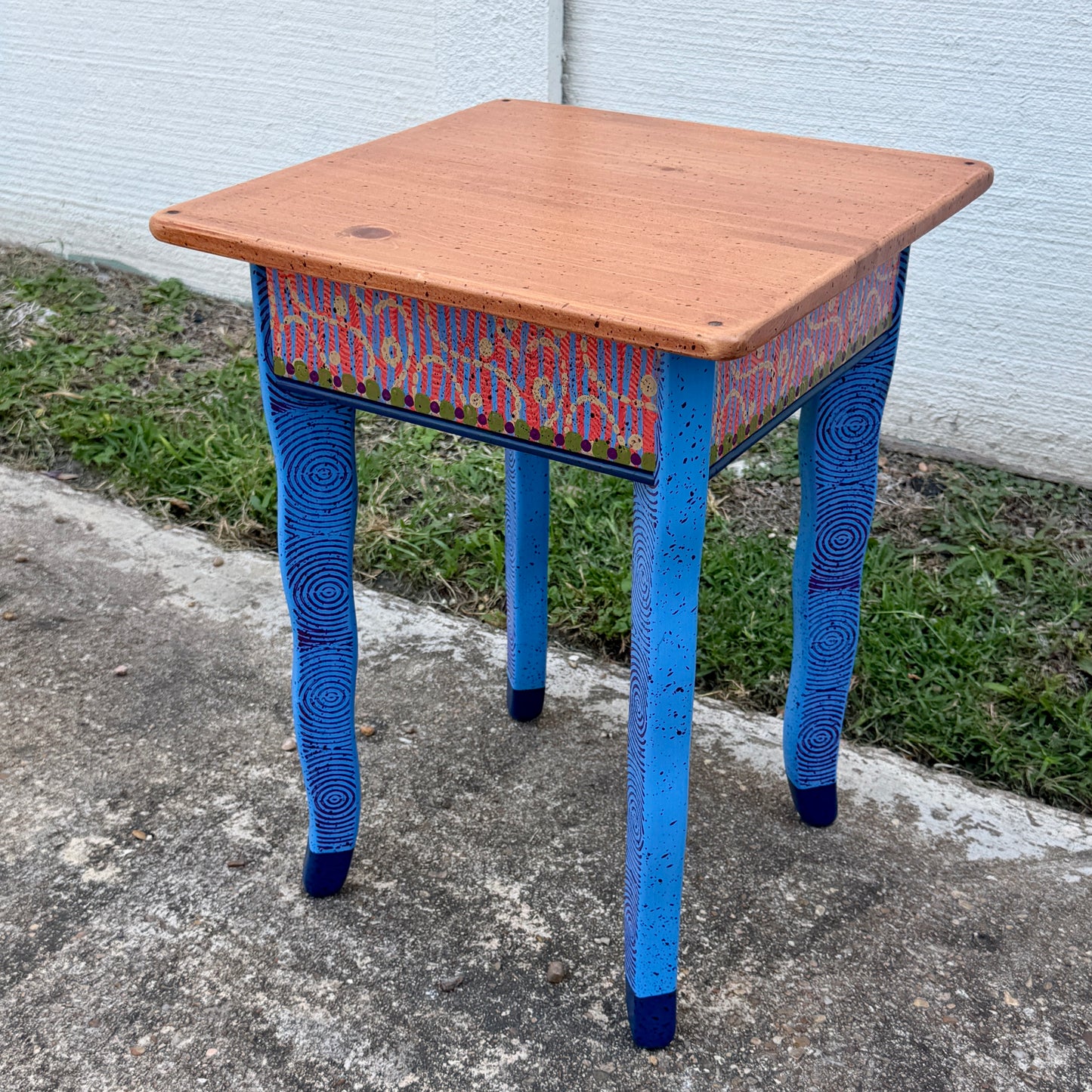 David Marsh 18” Square Side Table