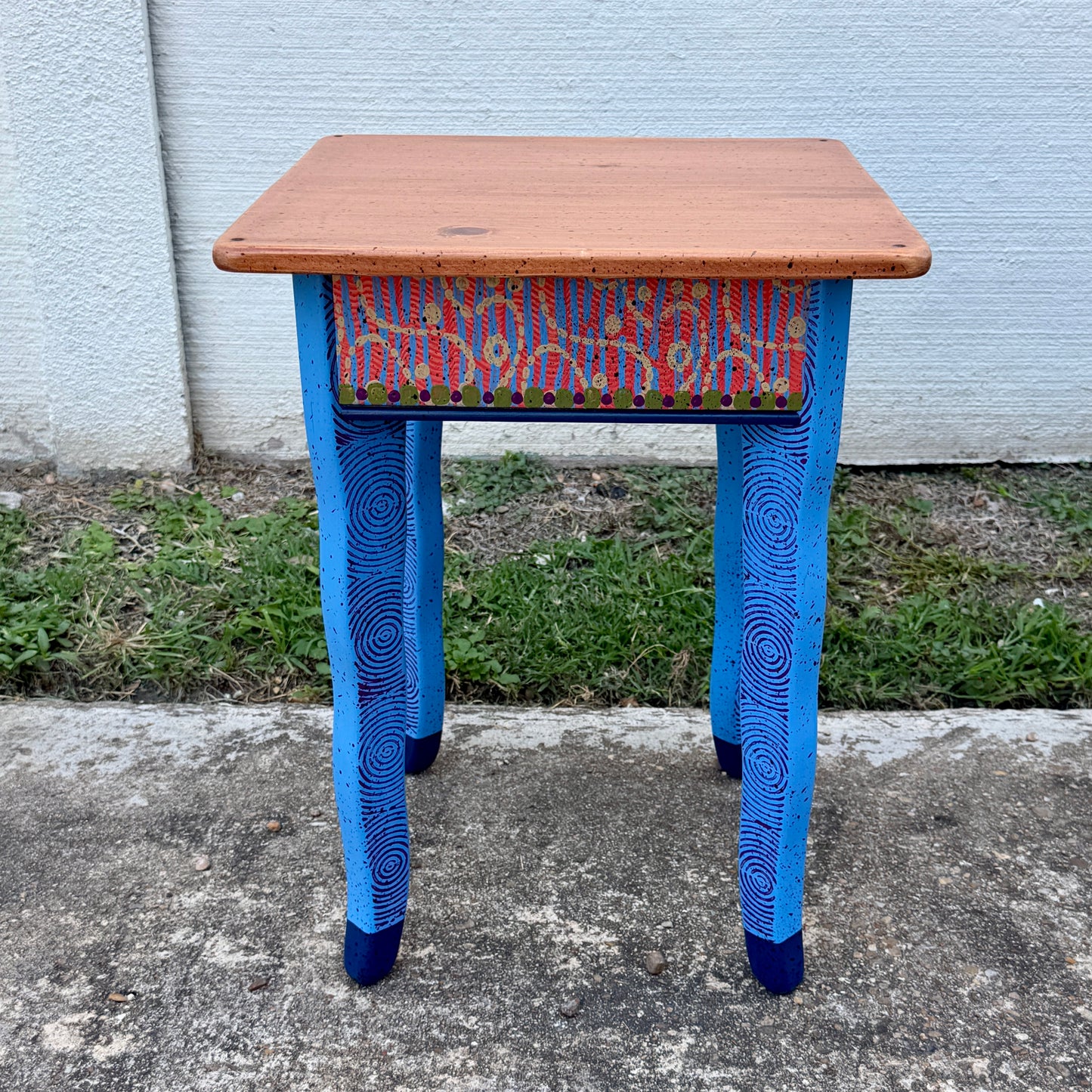 David Marsh 18” Square Side Table