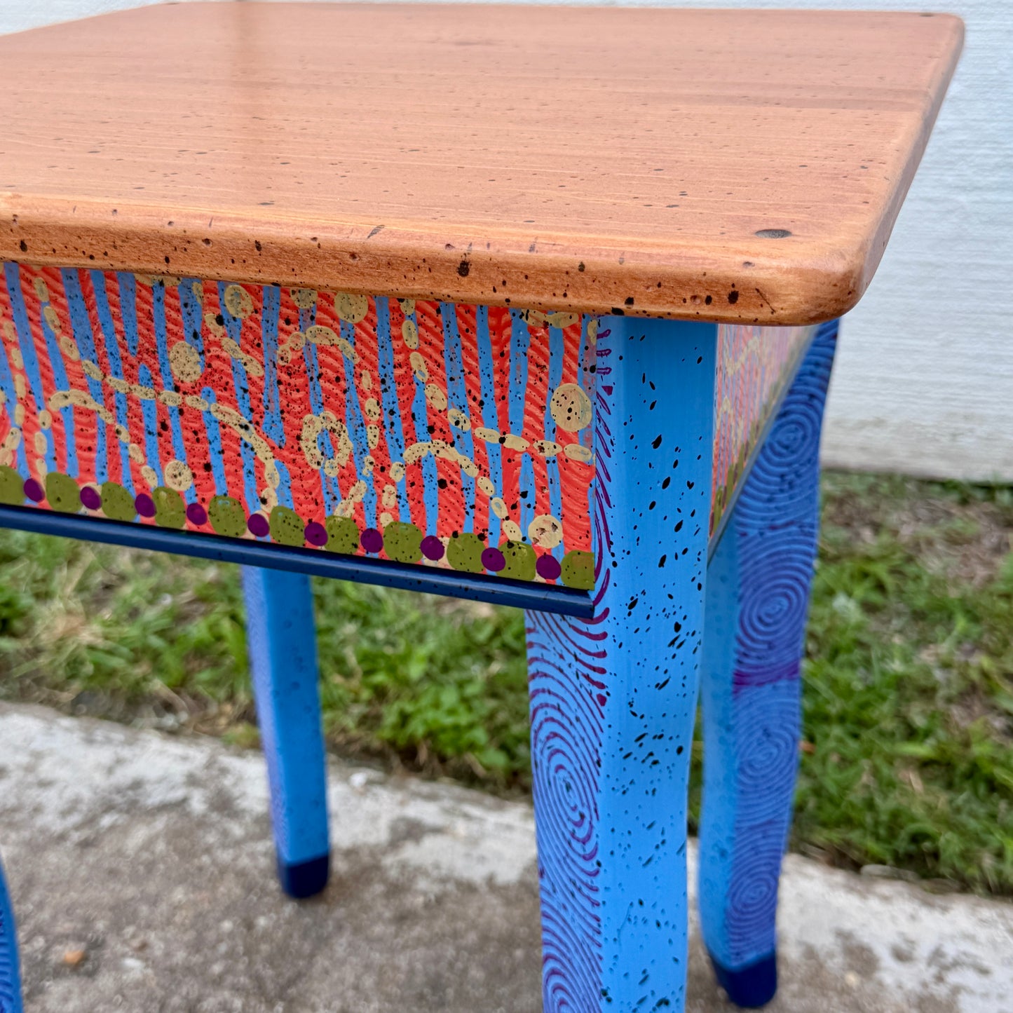David Marsh 18” Square Side Table