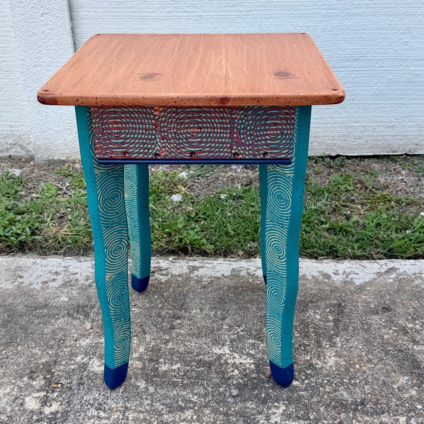 David Marsh 18” Square Side Table