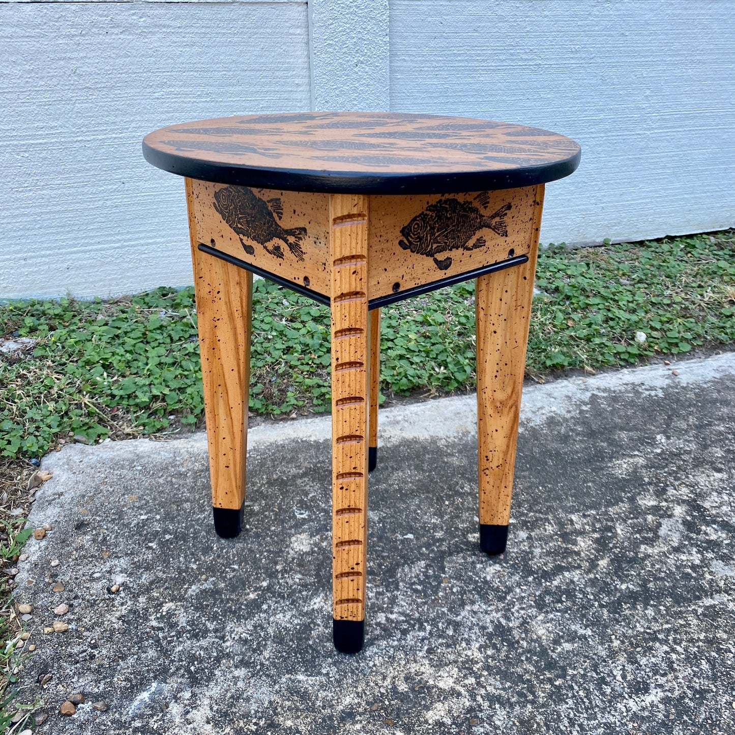 David Marsh 18" Round Side Table