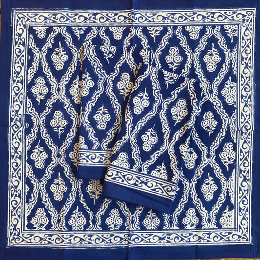 Blue Trellis Napkin