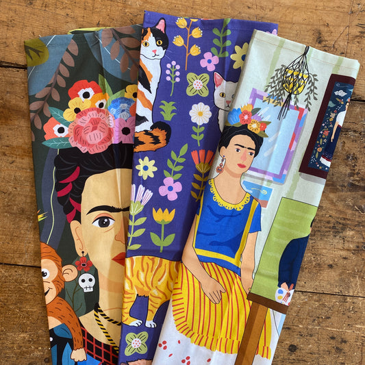 Animals and Frida Tea Towels