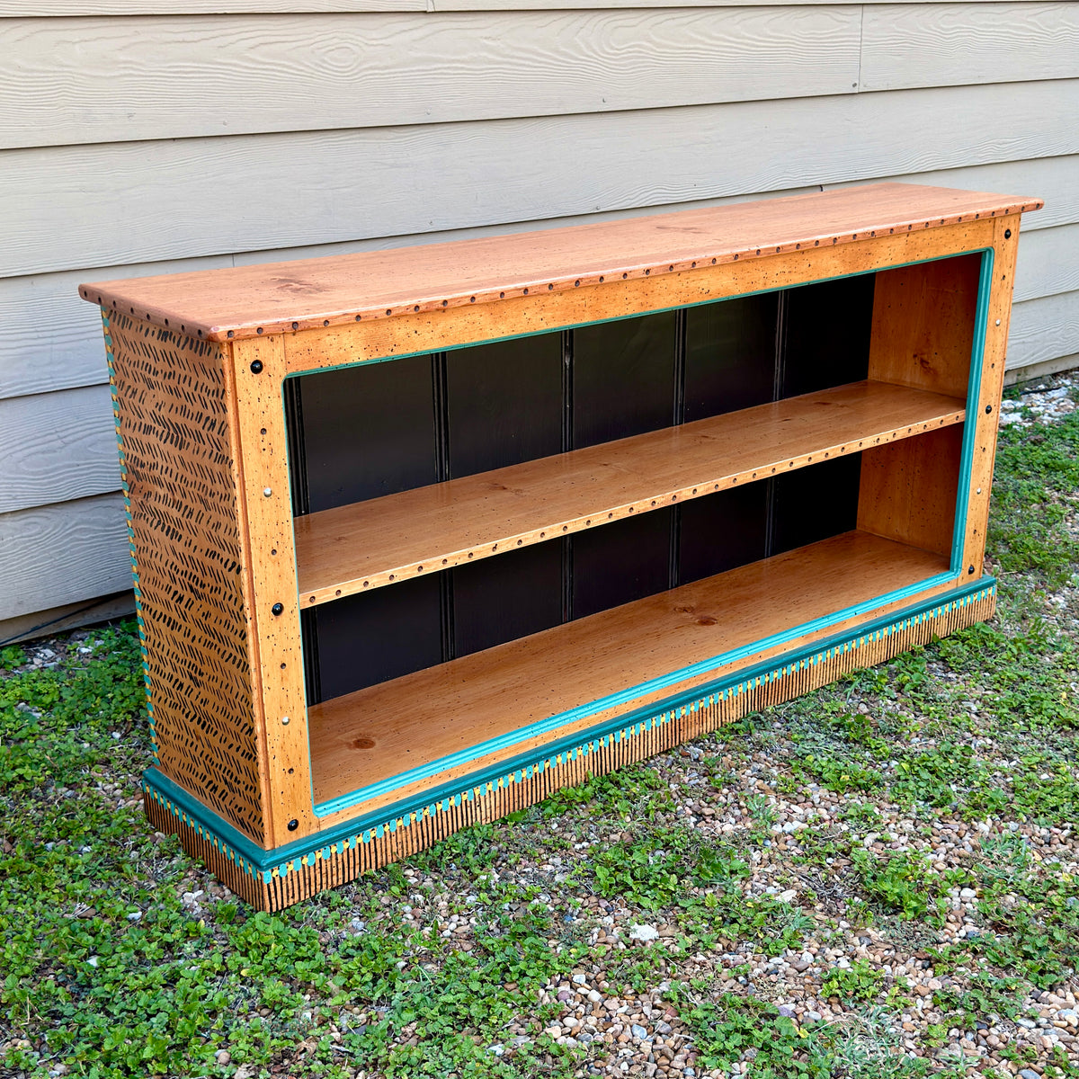 Tommy Lewis Marsh Style 60" Low Credenza Bookcase