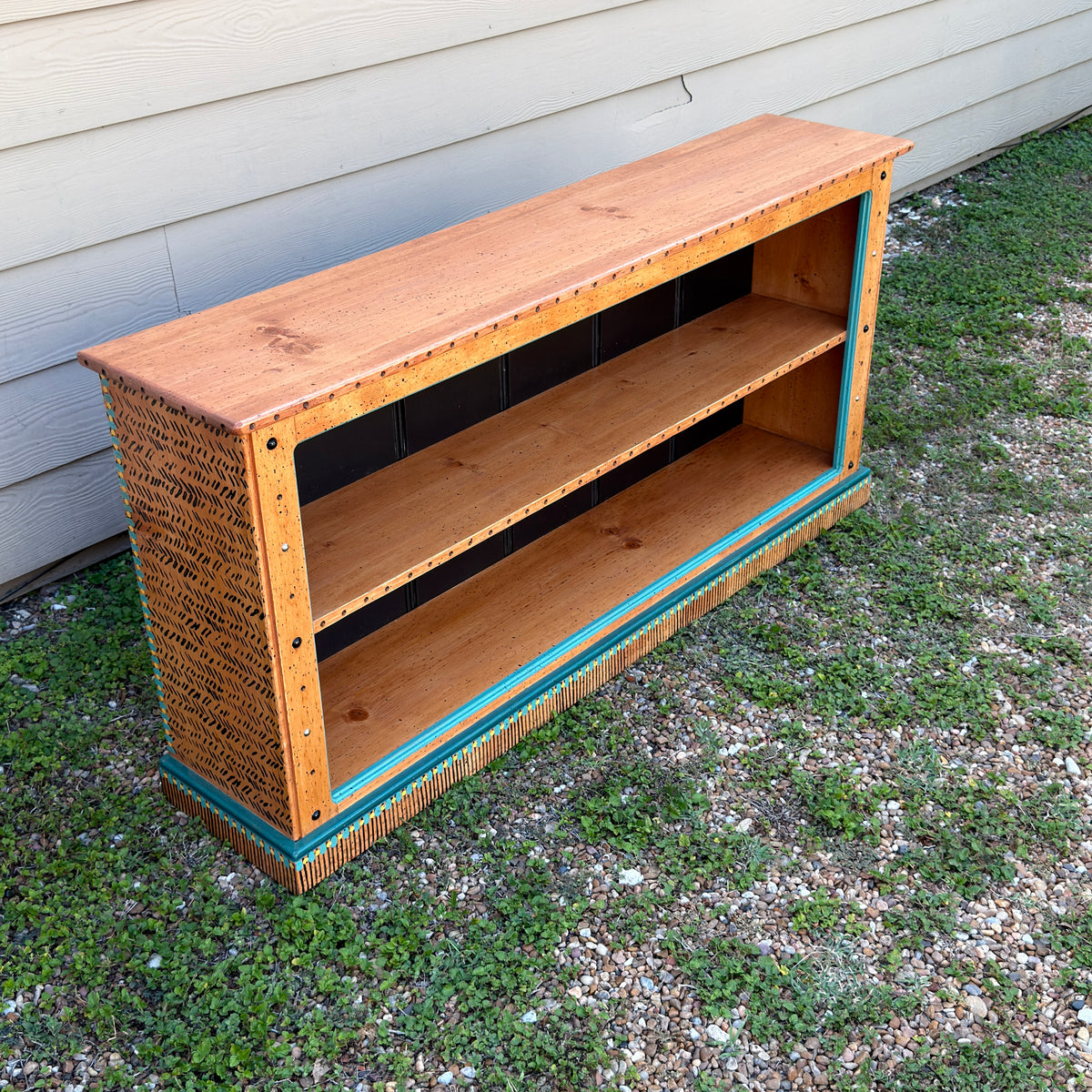 Tommy Lewis Marsh Style 60" Low Credenza Bookcase