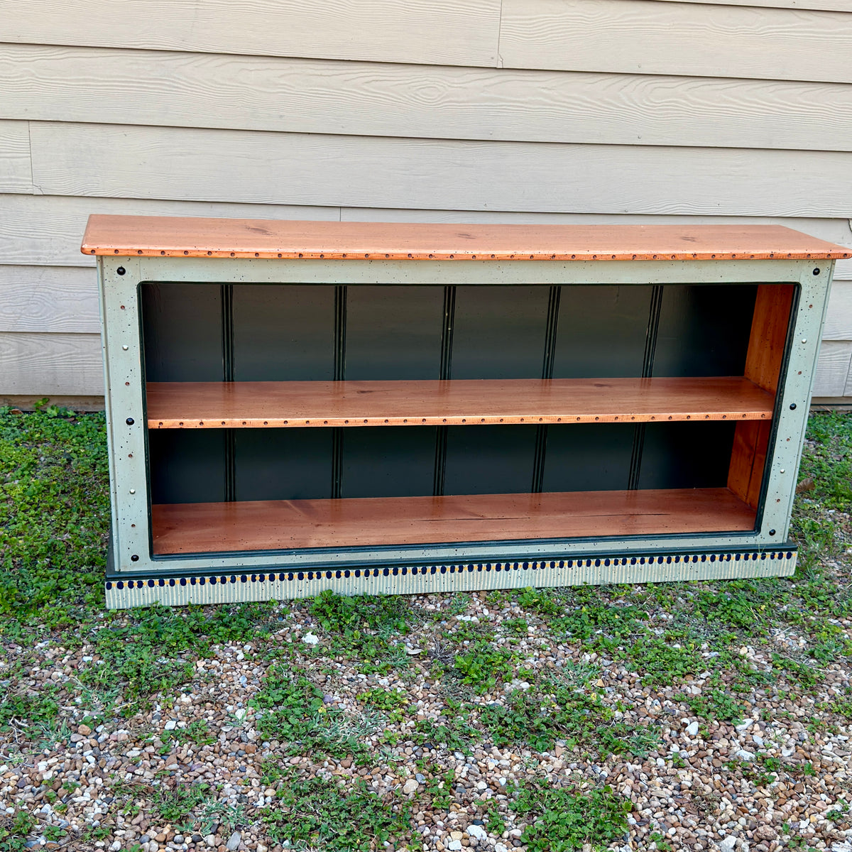 Tommy Lewis Marsh Style 60" Low Credenza Bookcase