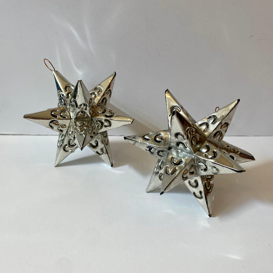 Mexican Star Tin Ornament