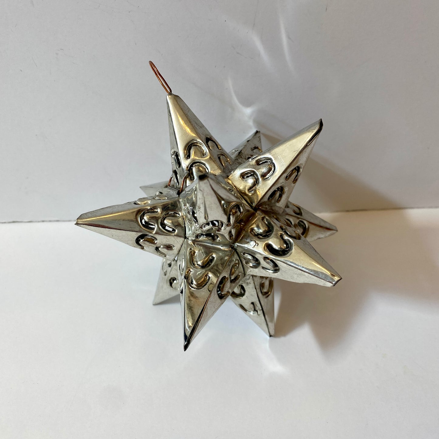 Mexican Star Tin Ornament