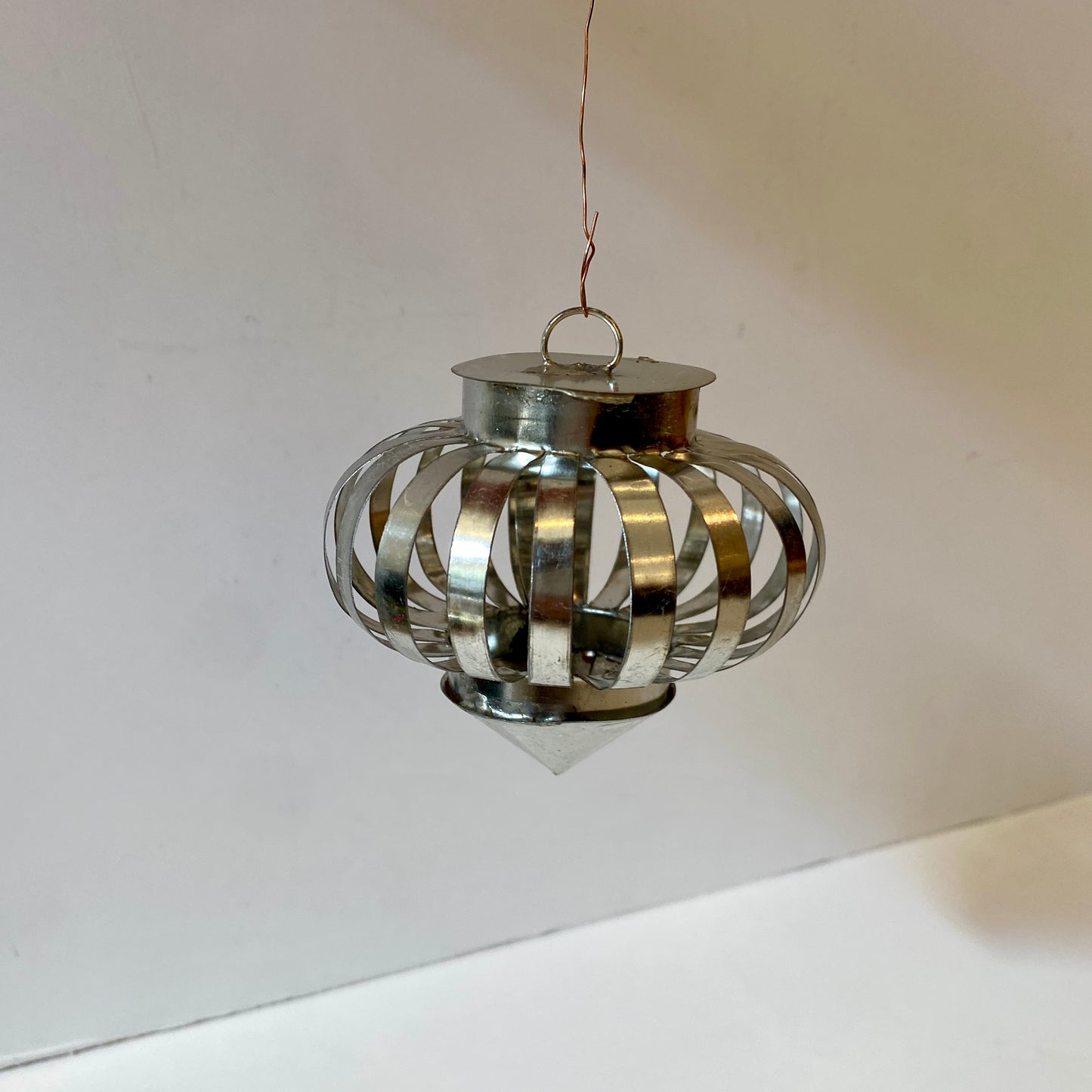 Mexican Tin Lantern Ornament