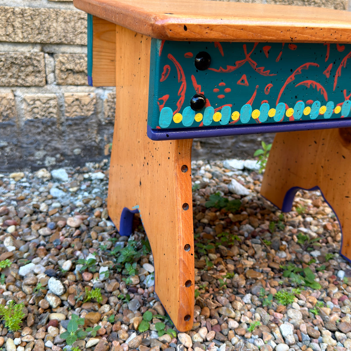 Tommy Lewis Marsh Style Footstool
