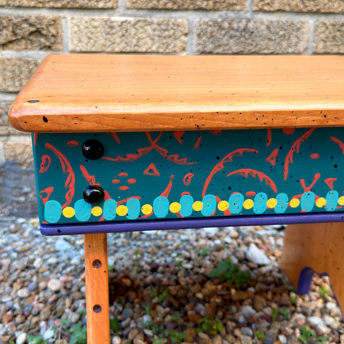 Tommy Lewis Marsh Style Footstool