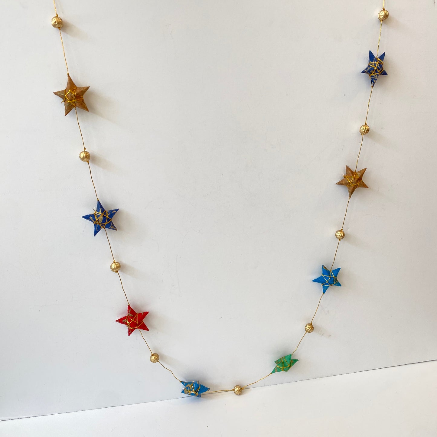 Paper Star Garland