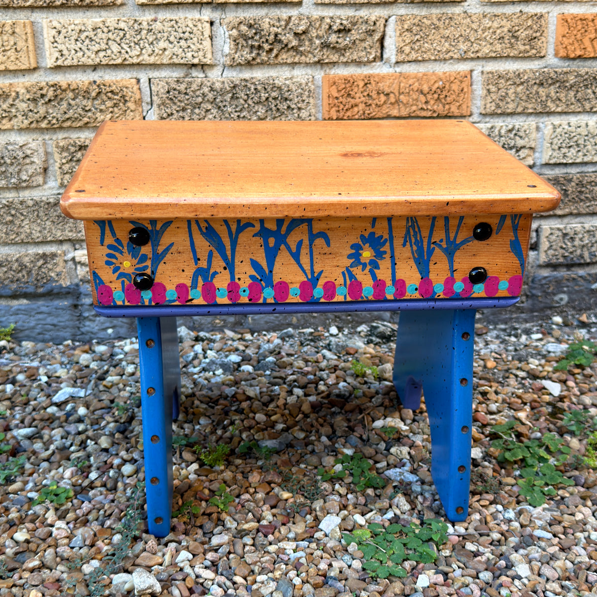 Tommy Lewis Marsh Style Footstool