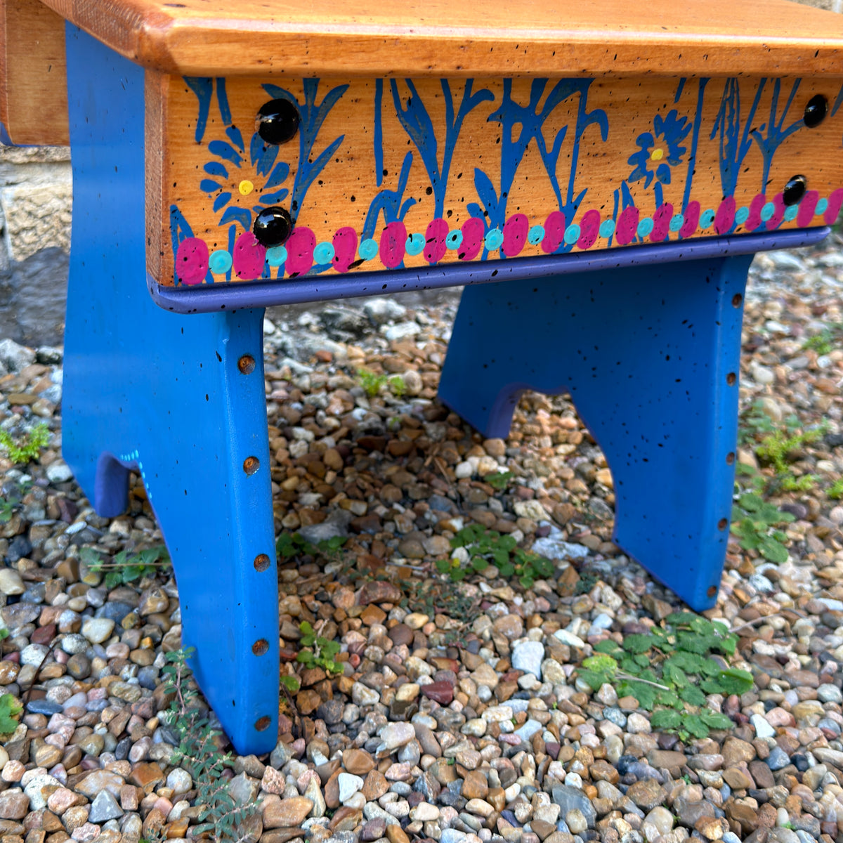 Tommy Lewis Marsh Style Footstool