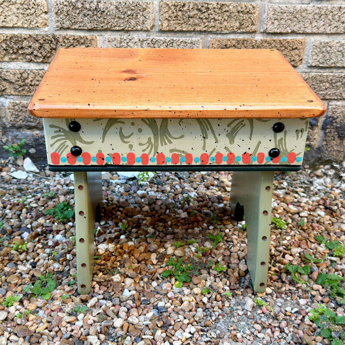 Tommy Lewis Marsh Style Footstool