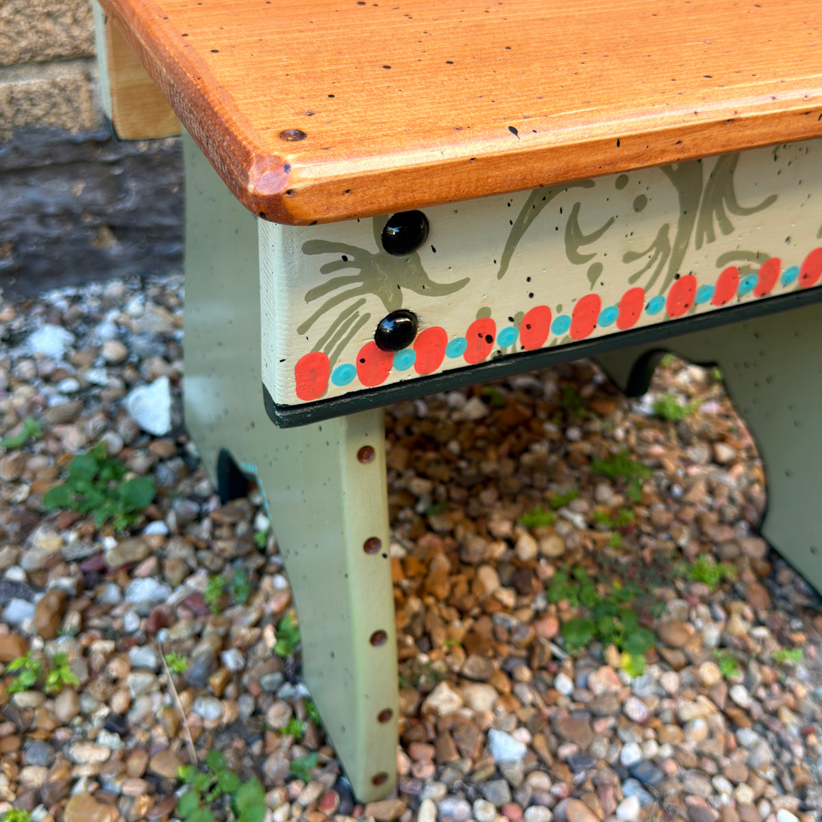 Tommy Lewis Marsh Style Footstool