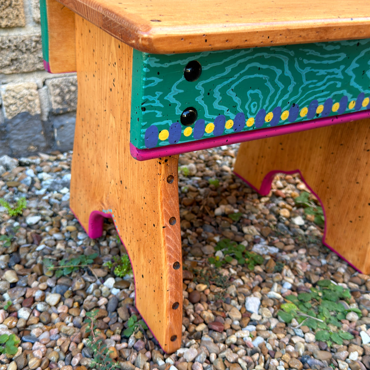 Tommy Lewis Marsh Style Footstool
