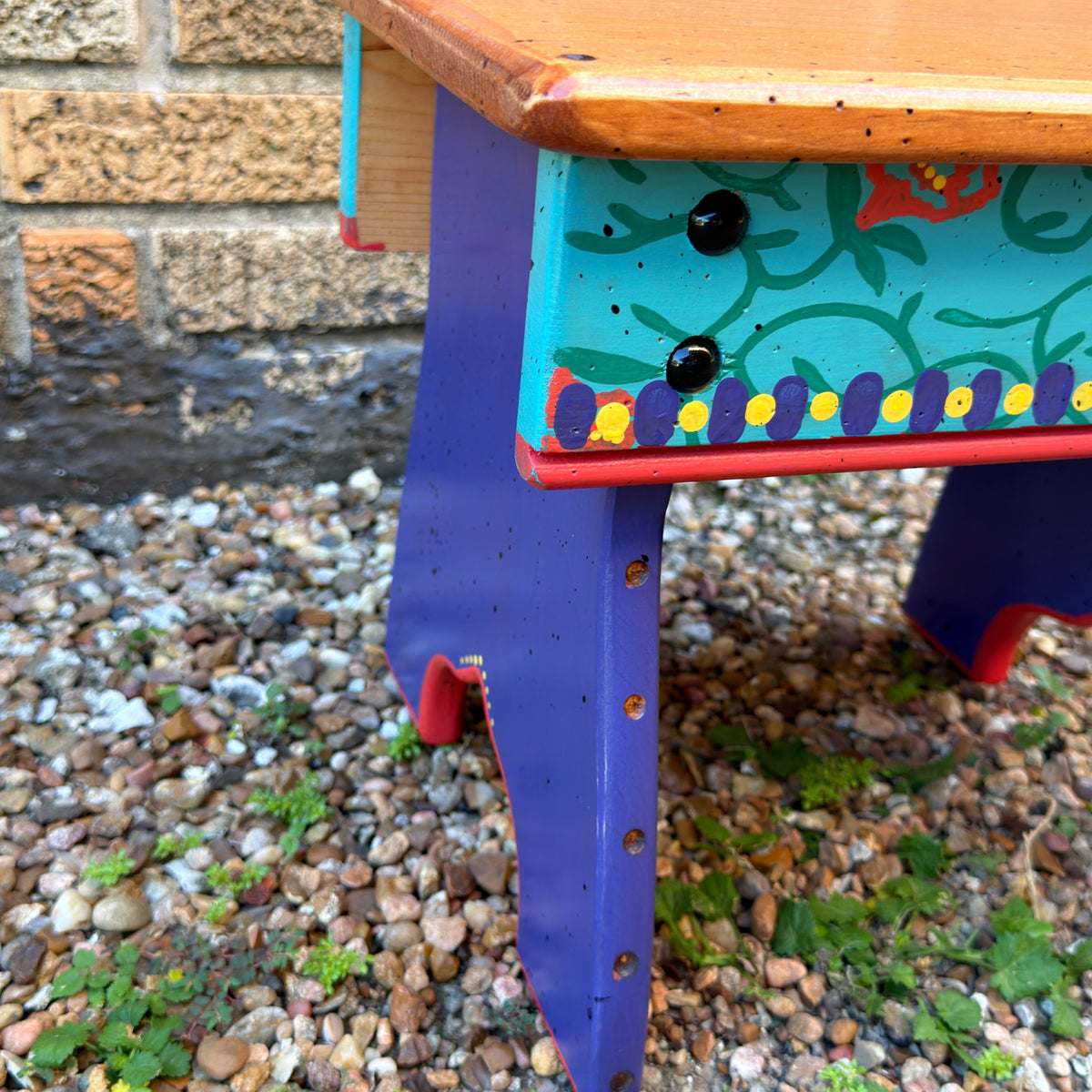 Tommy Lewis Marsh Style Footstool