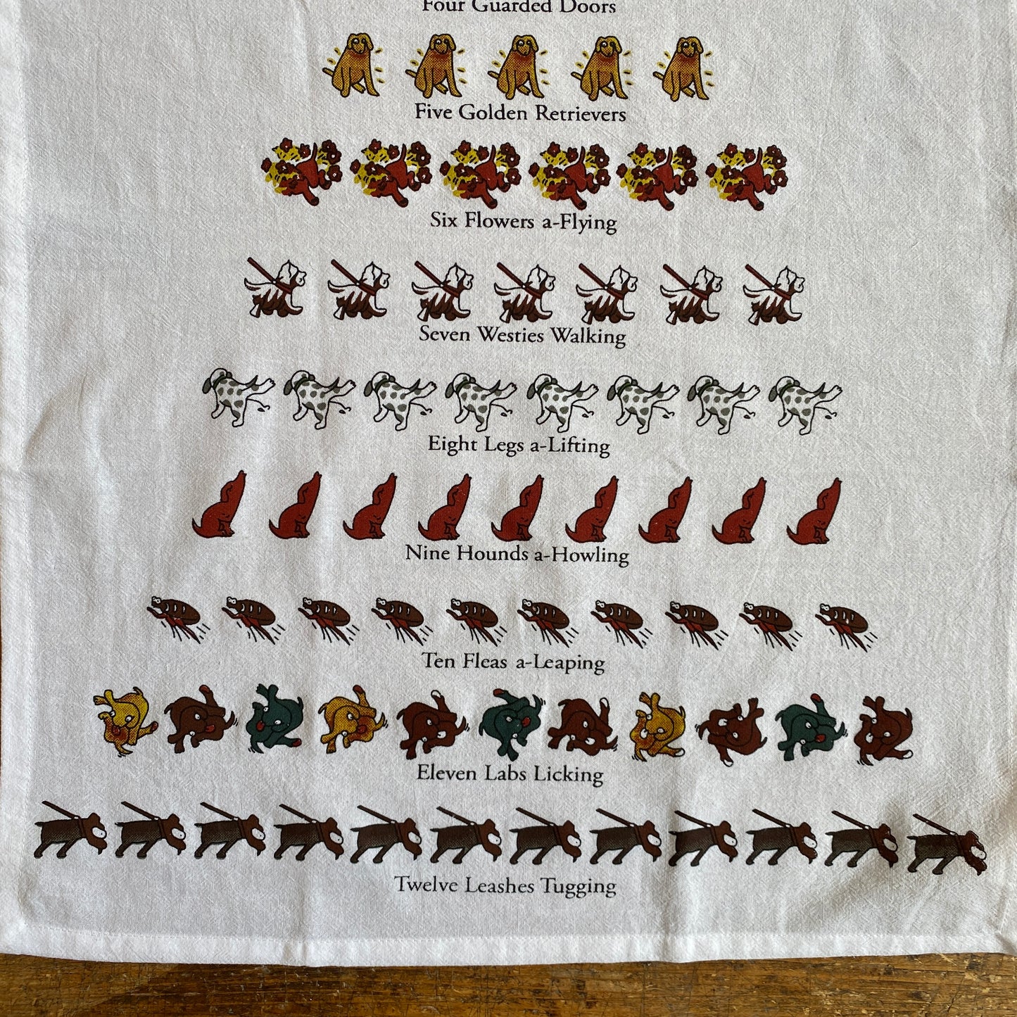 A Dog’s Christmas Kitchen Towel