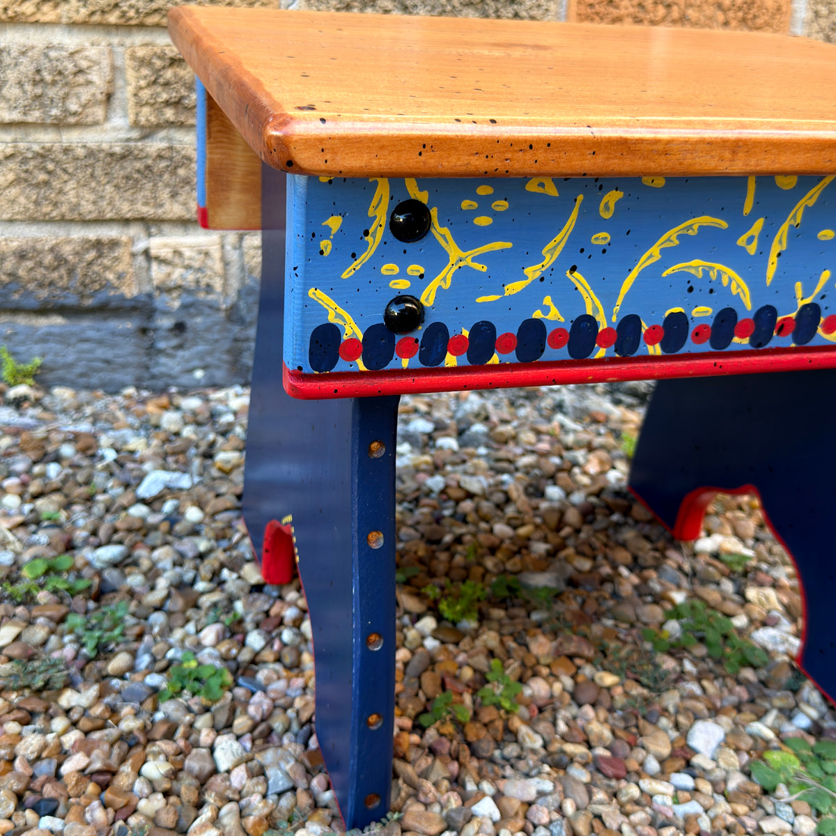 Tommy Lewis Marsh Style Footstool
