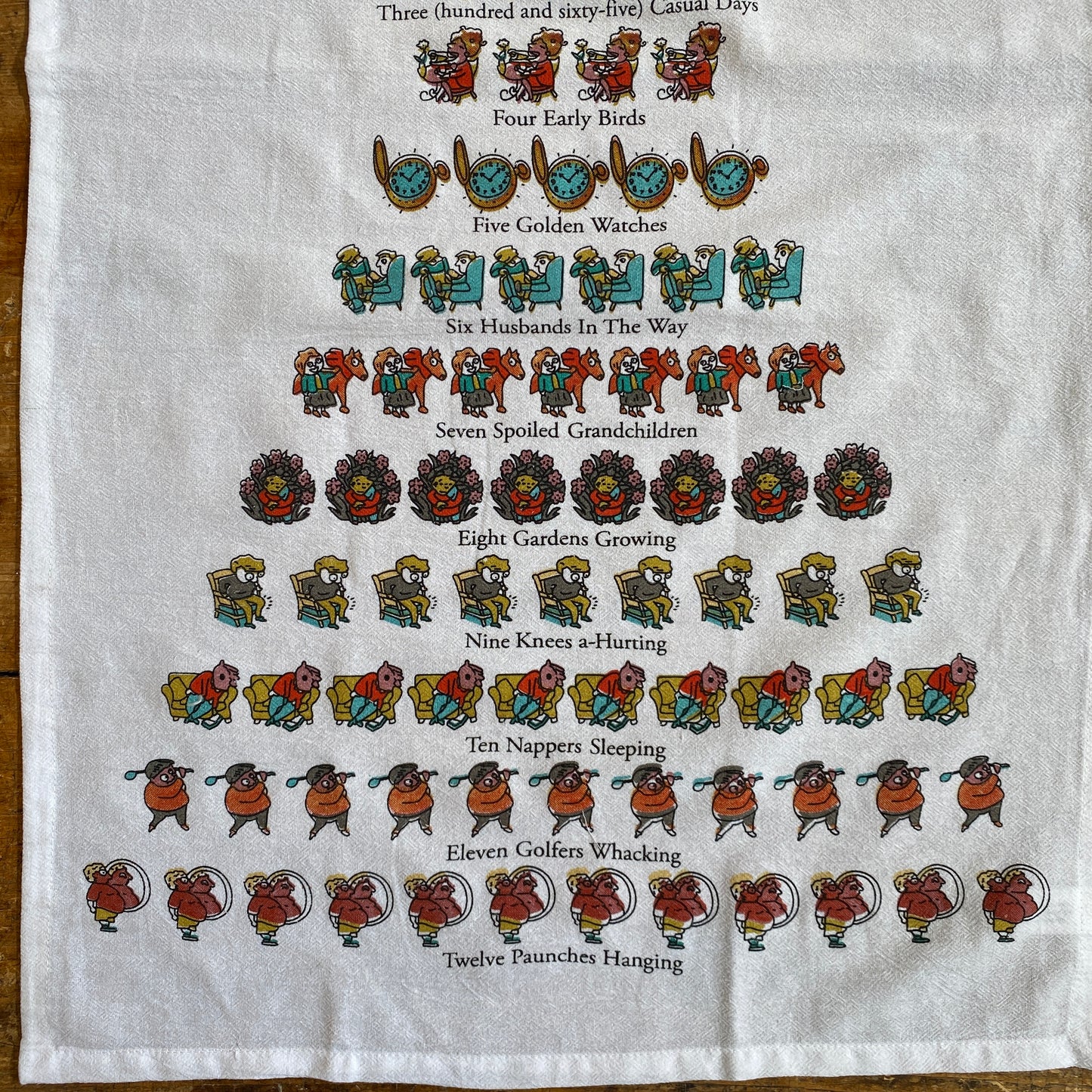 A Senior's Christmas Kitchen Towel