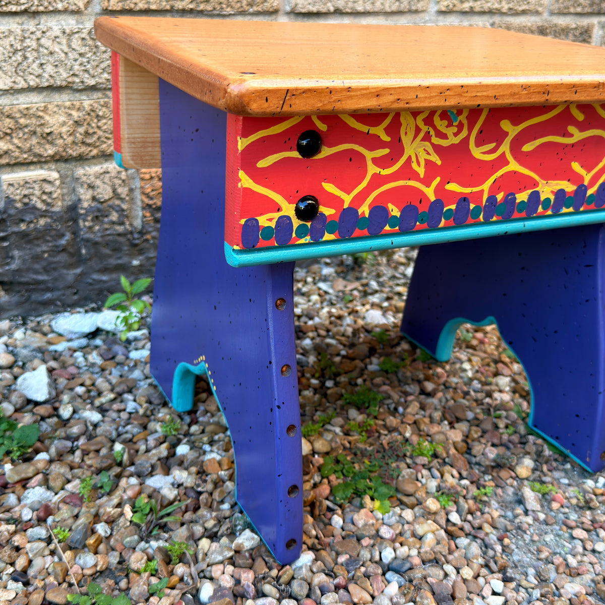 Tommy Lewis Marsh Style Footstool