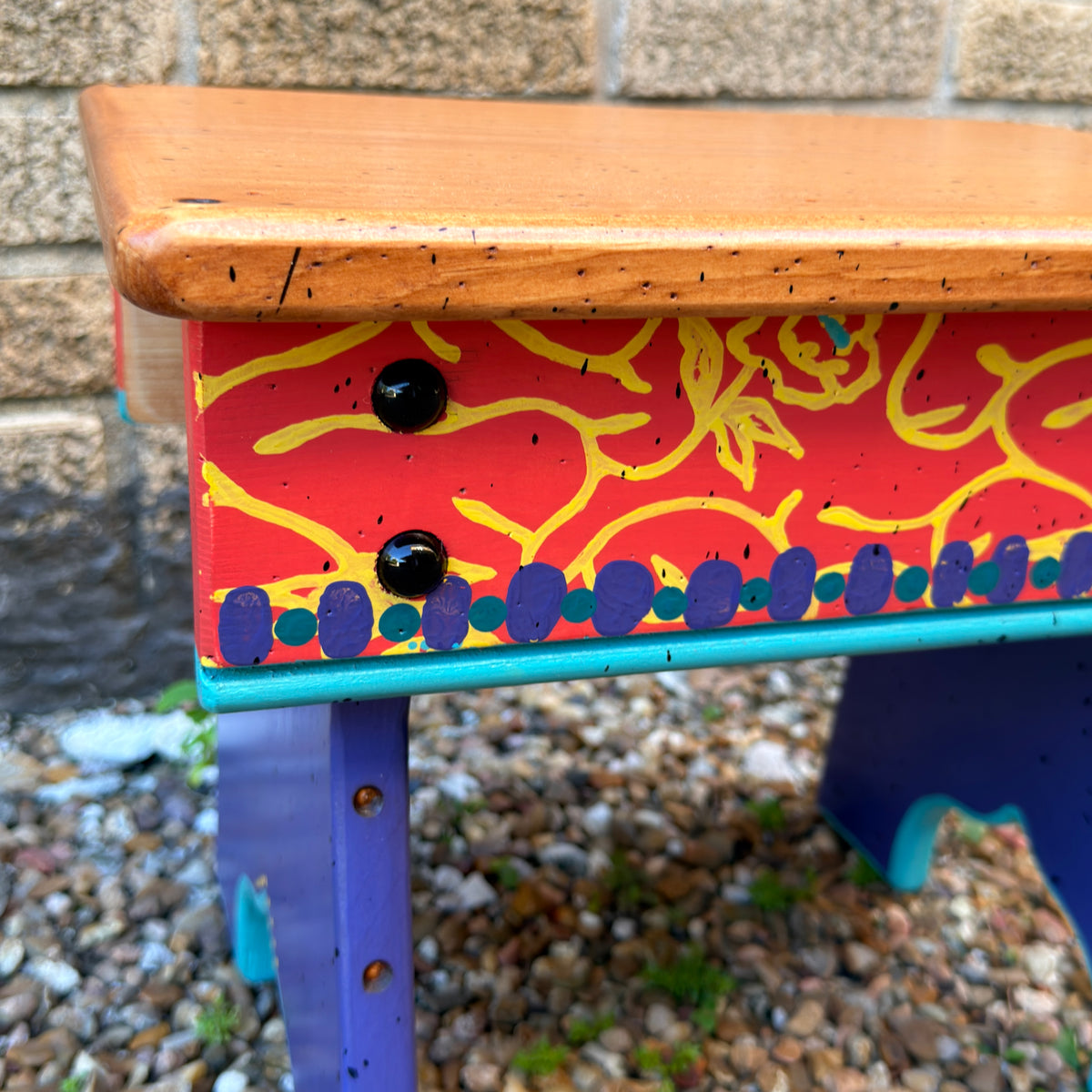 Tommy Lewis Marsh Style Footstool