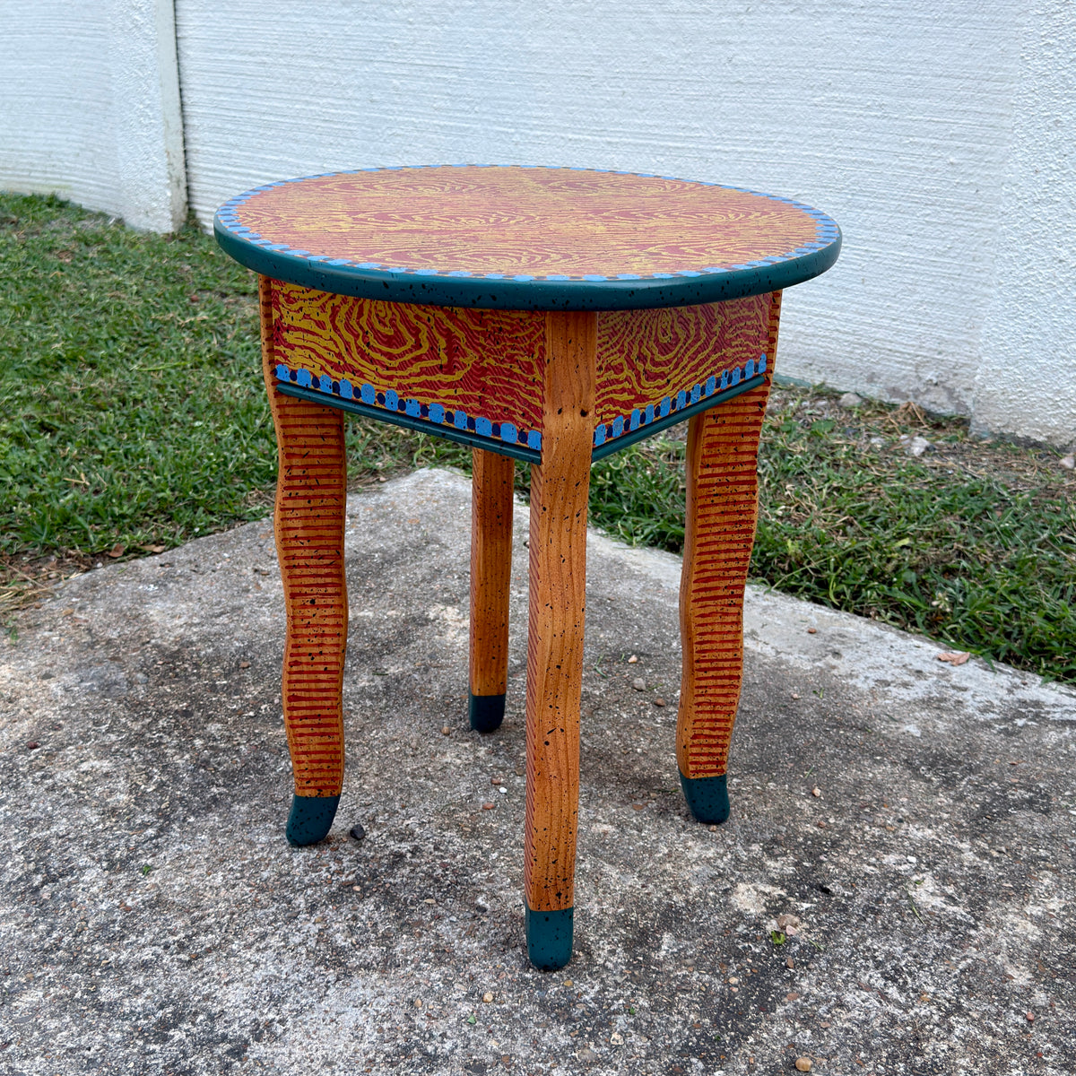David Marsh 18" Round Side Table
