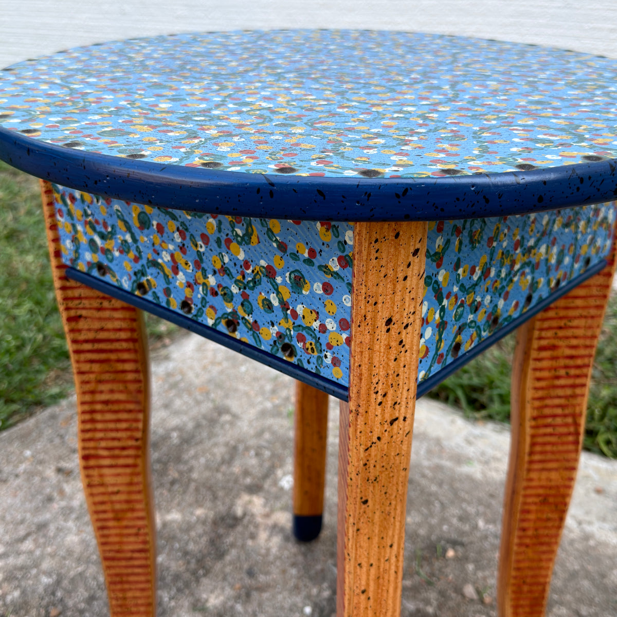 David Marsh 18" Round Side Table