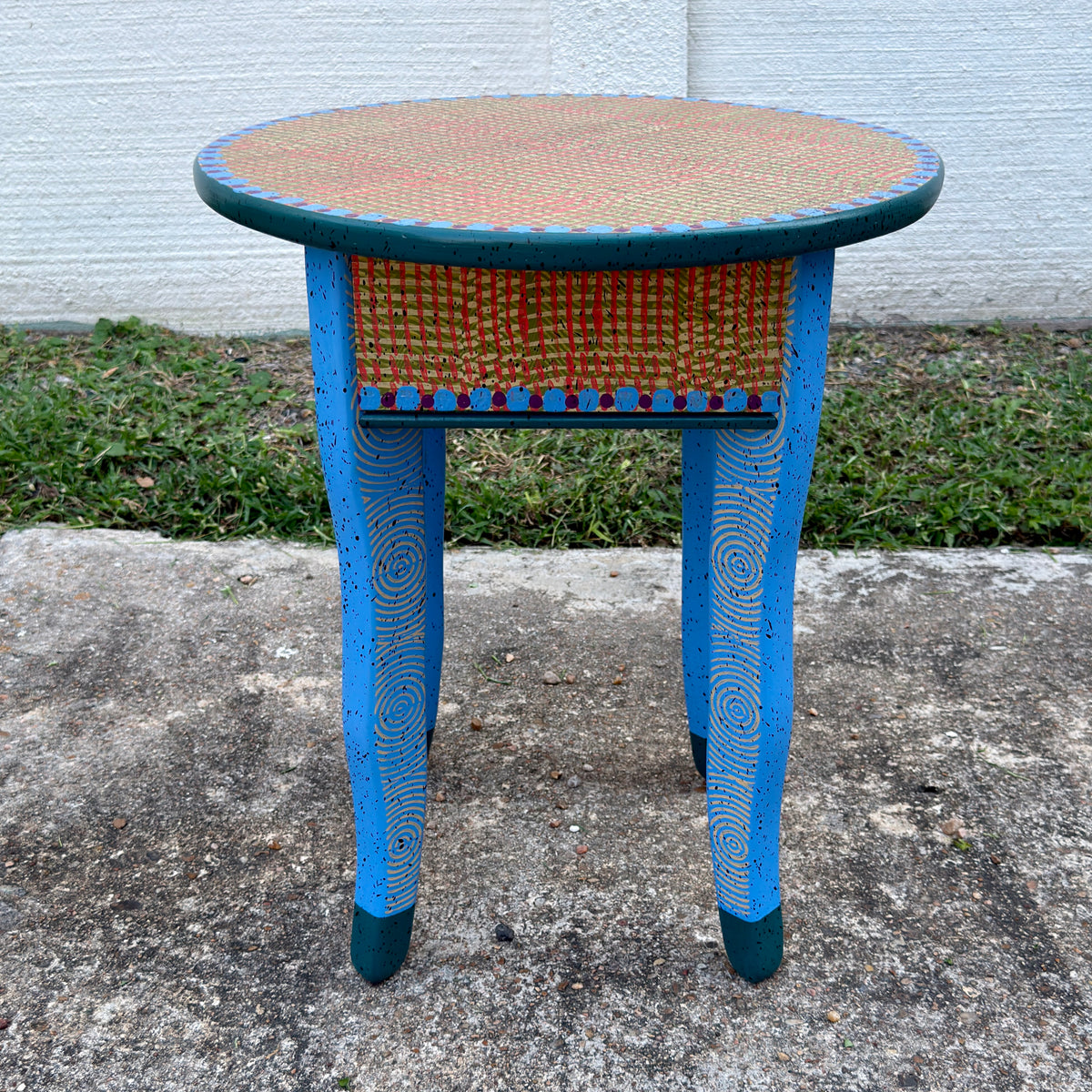 David Marsh 18" Round Side Table