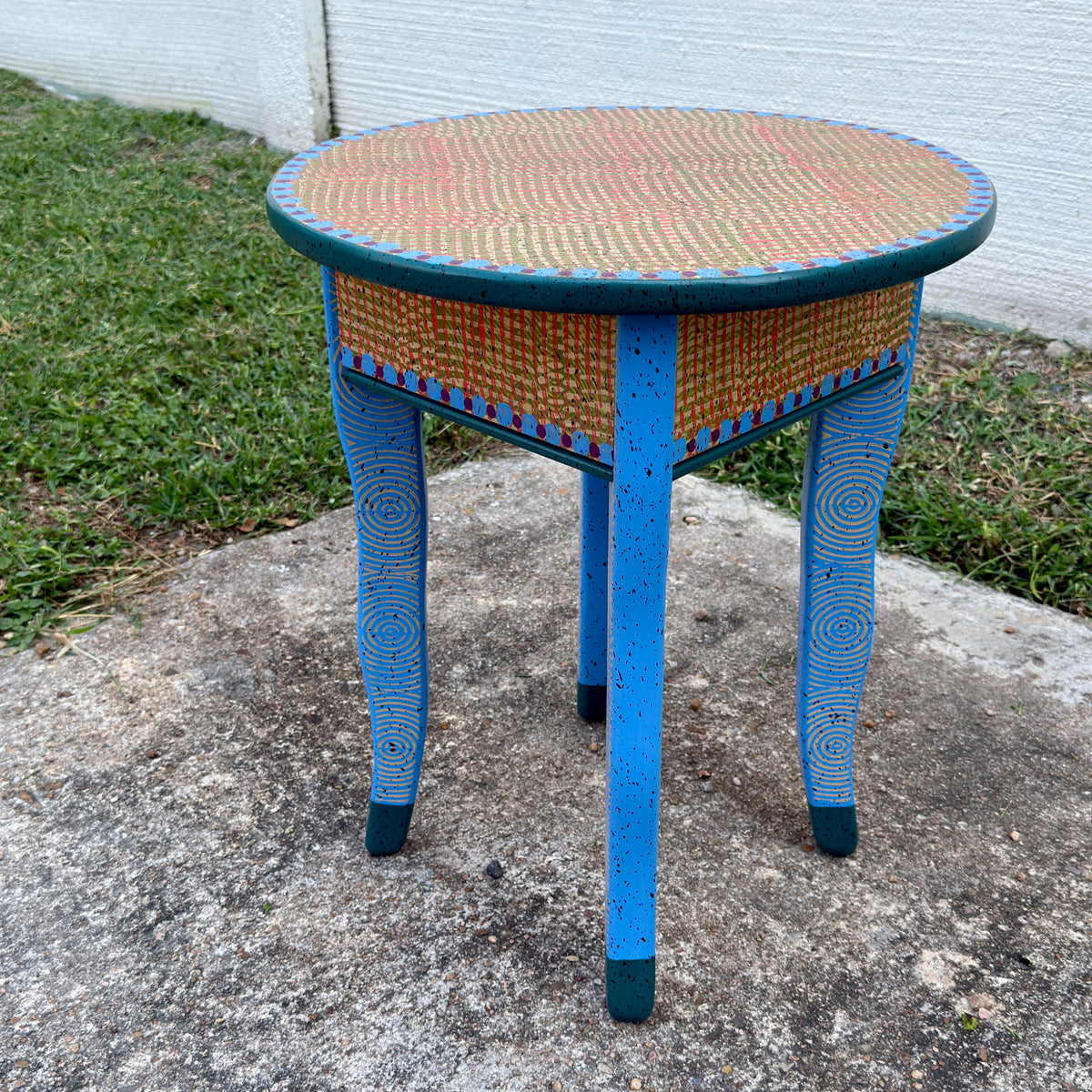 David Marsh 18" Round Side Table