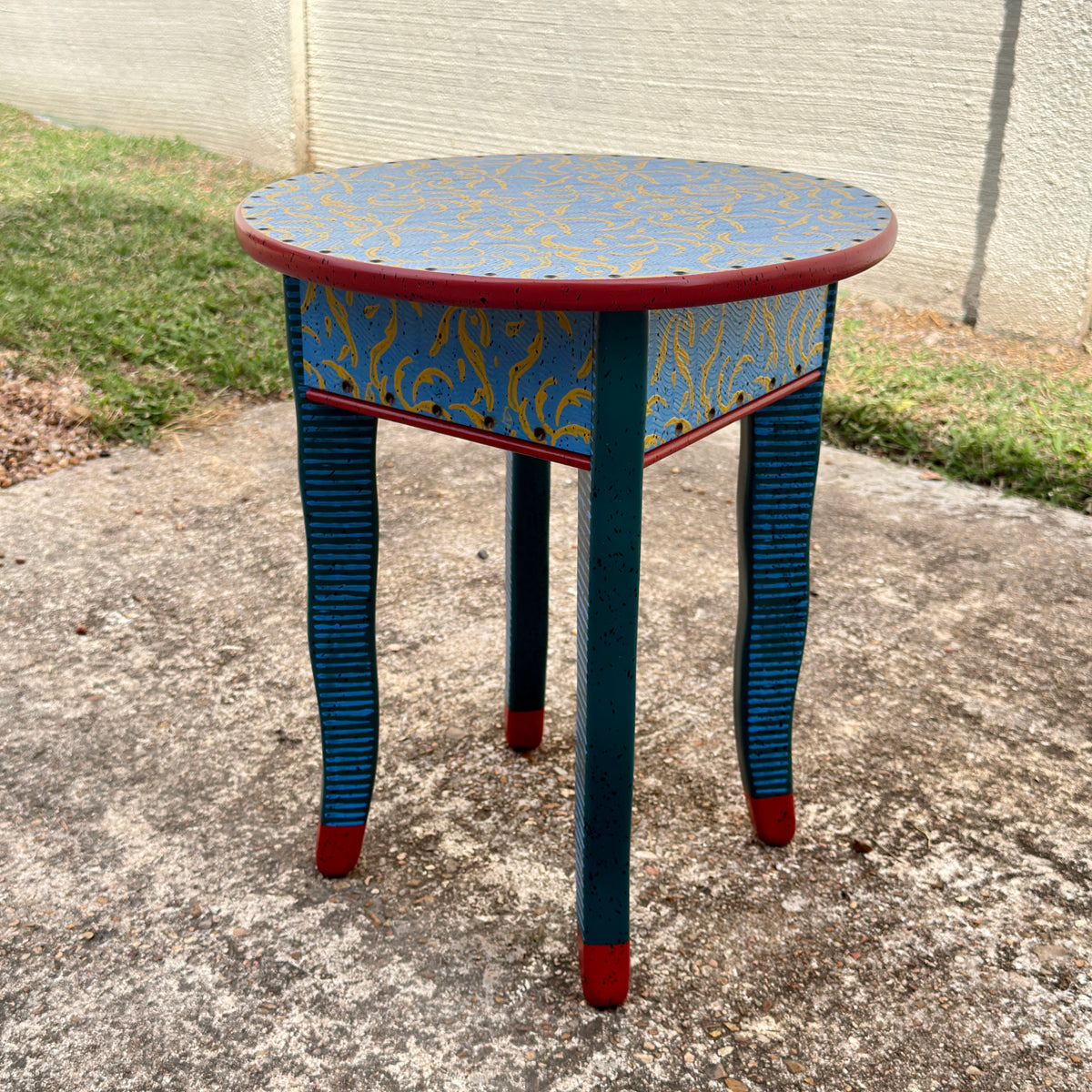 David Marsh 18" Round Side Table
