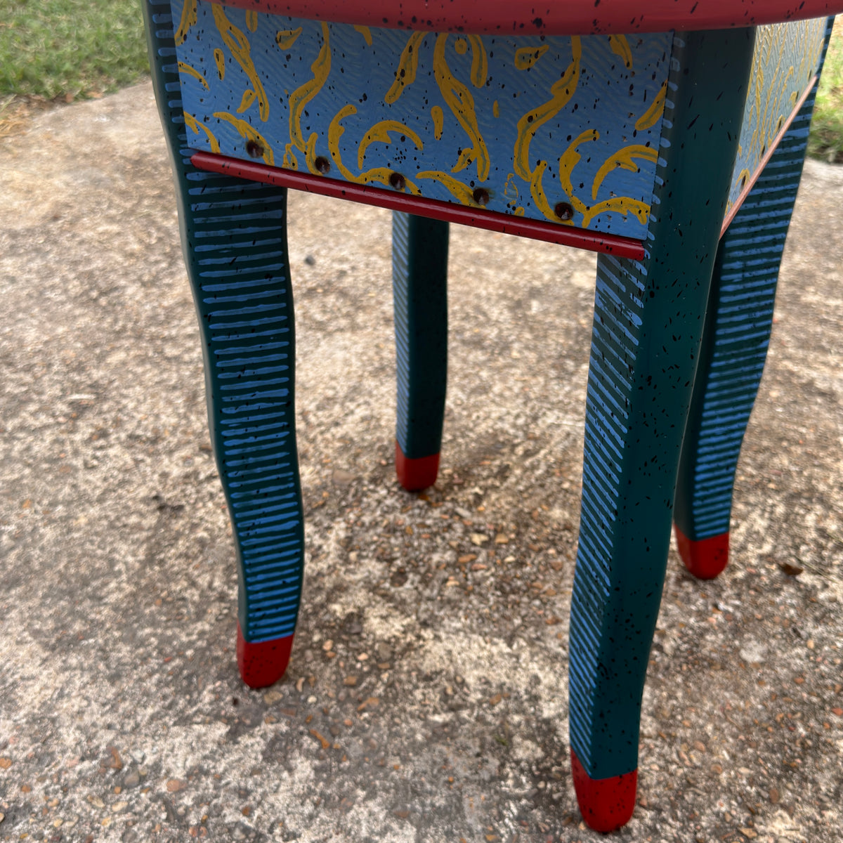 David Marsh 18" Round Side Table