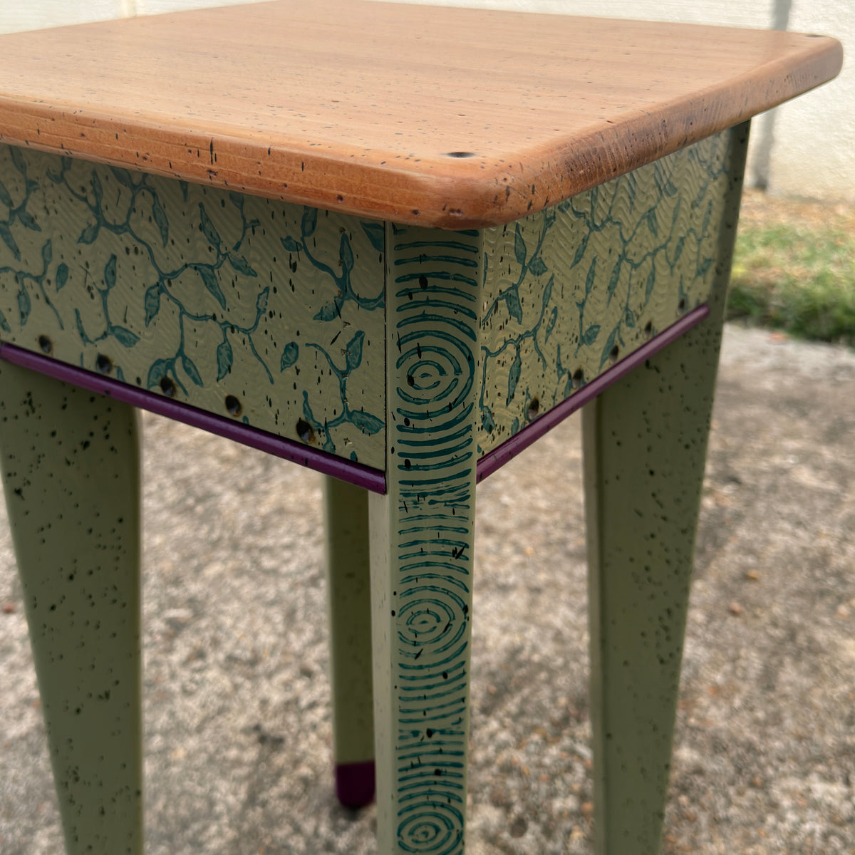 David Marsh Little Square Side Table