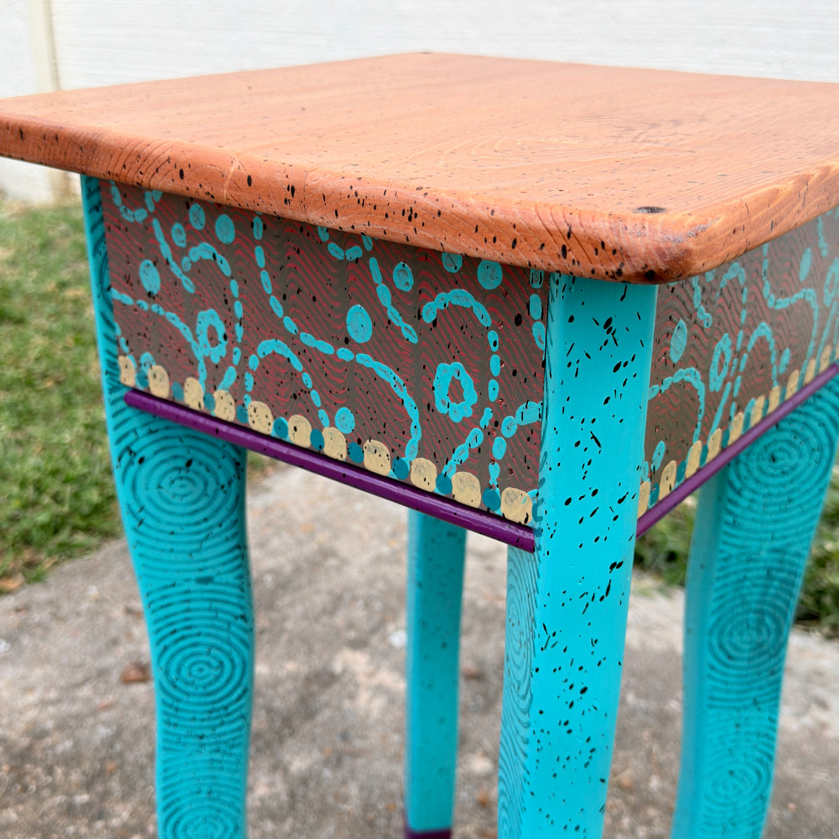 David Marsh Little Square Side Table