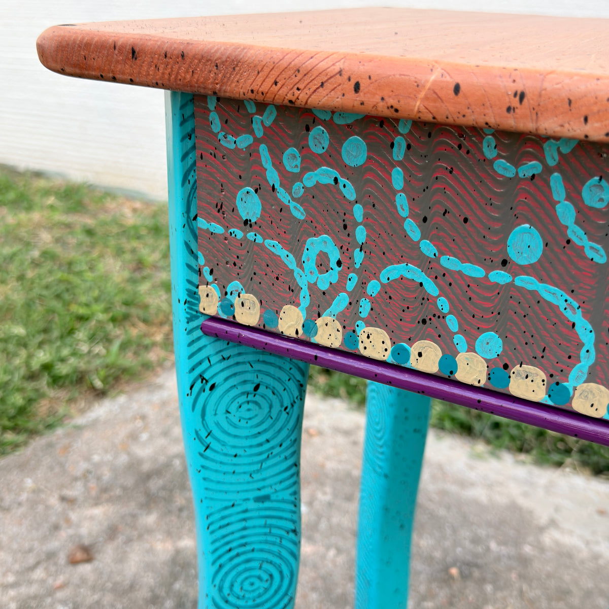 David Marsh Little Square Side Table
