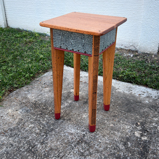 David Marsh Little Square Side Table-A